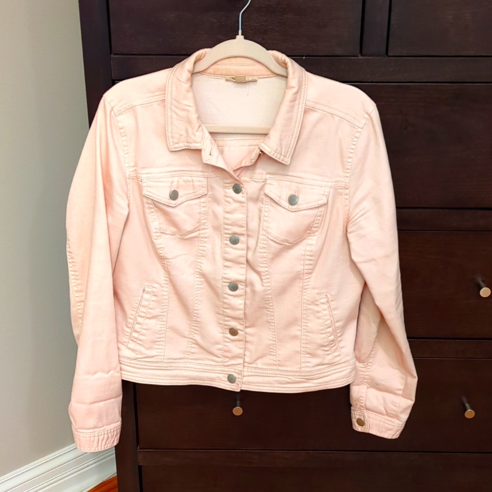 Westport Pink Denim Jacket